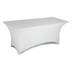 Stretch kate valge 183x76xH74cm lauale