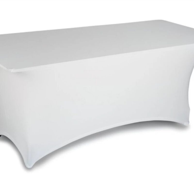 Stretch katte müük valge 183x76xH74cm lauale