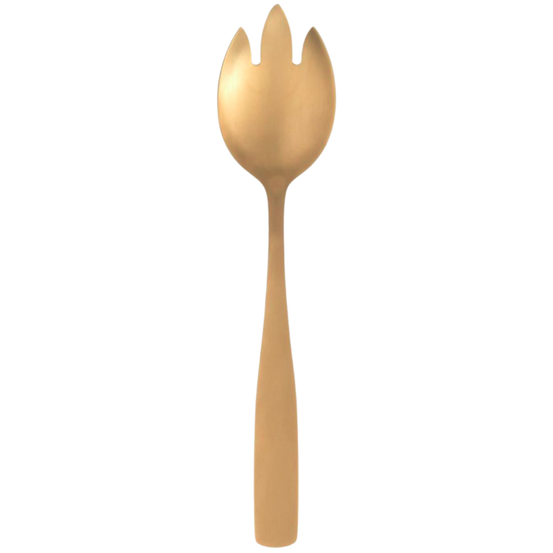 Serveerimiskahvel kuldne matt 21.5cm