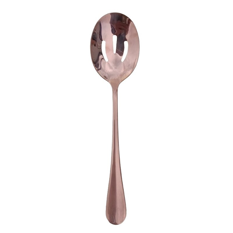 Serveerimislusikas läikiv roosa kuld vahedega 21.5cm