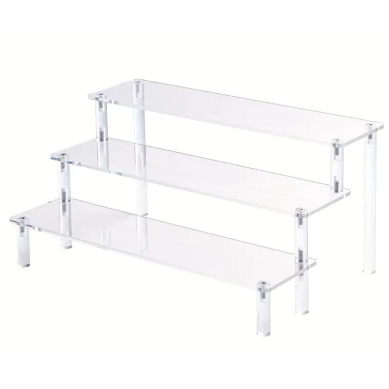 Kolmekordne läbipaistev serveerimis vaagen H14.5cm