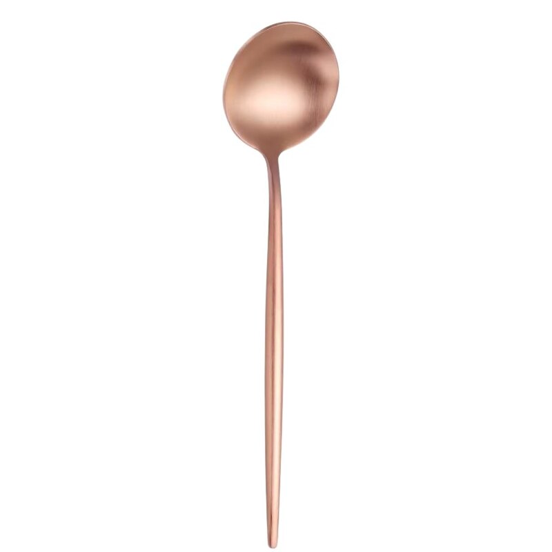 Supilusikas roosa kuld 20cm