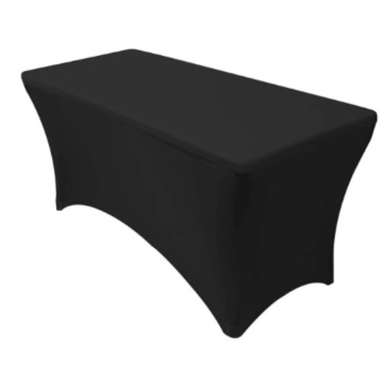 Laud 183x76xH74cm koos musta stretch kattega