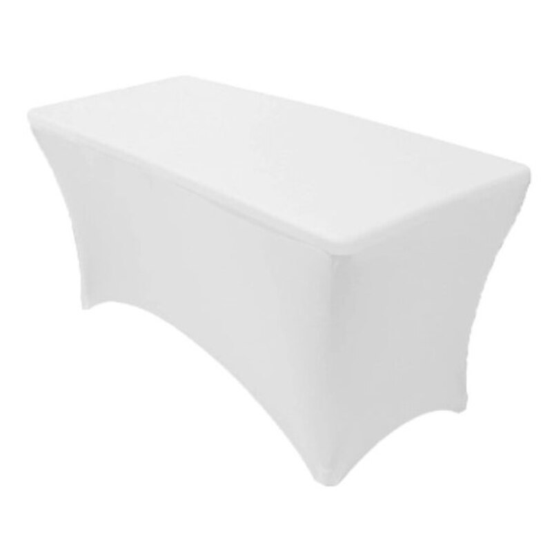 Laud 183x76xH74cm koos valge stretch kattega