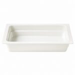 GN portselan valge SÜG6cm 1/2 32.5x26.5cm