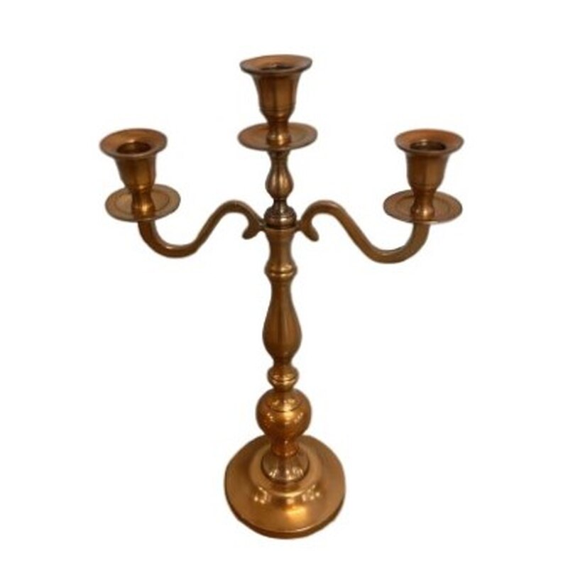 Küünlajalg pronks kolmeharuline 42 cm