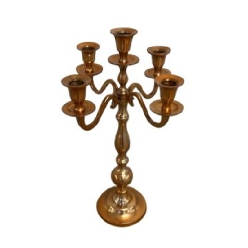 Küünlajalg pronks viieharuline 42 cm