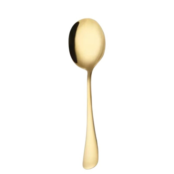 Serveerimislusikas kuldne läikiv 22cm rent