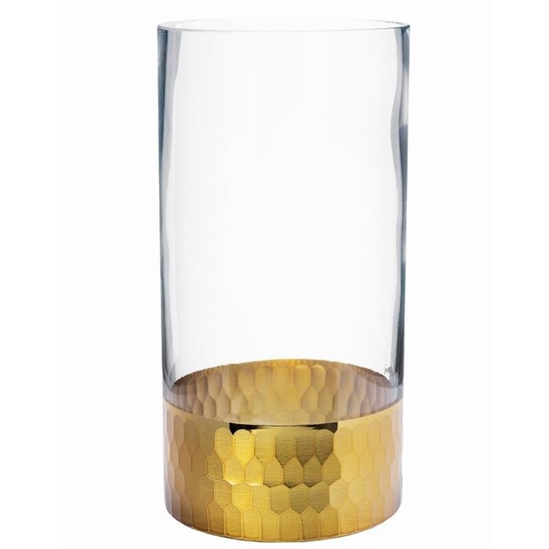 Lillevaas kuldne Ø10.5cm H30cm