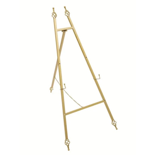 Molbert kuldne H100cm rent