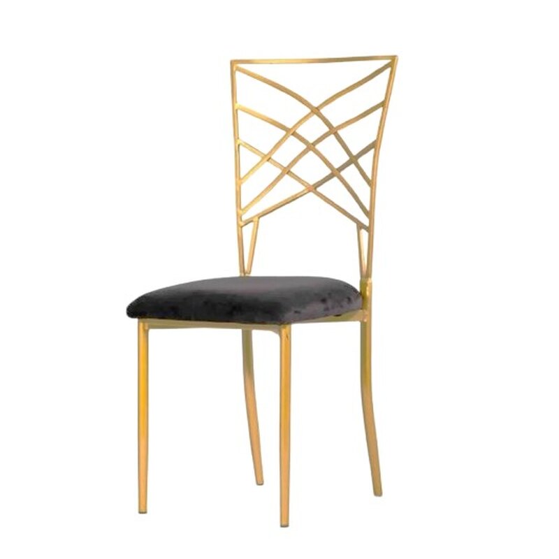 Tool Chiavari / Catsby Deluxe kuldne musta toolipadjaga