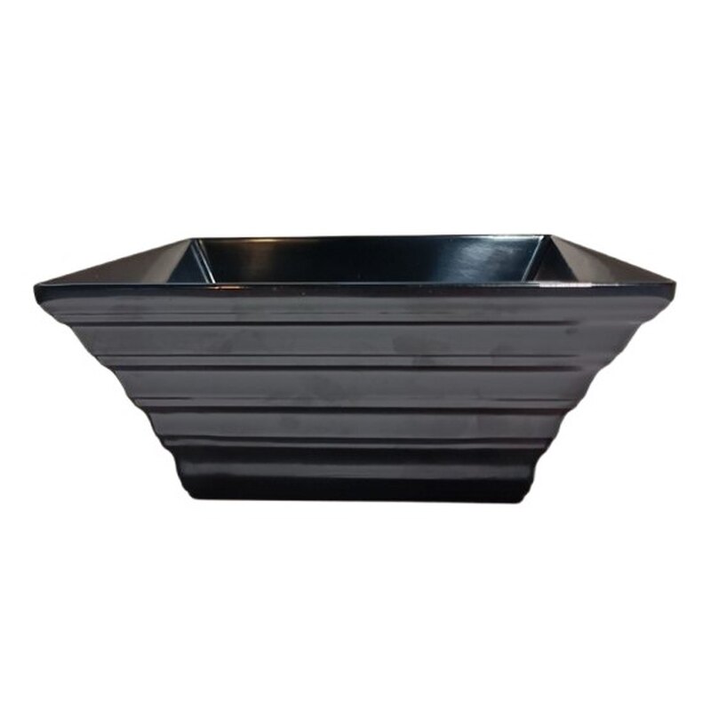 Kauss must melamiin 20.5x20.5cm 1,6L