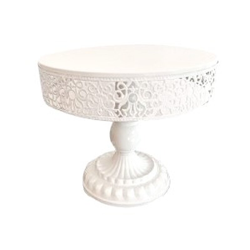 Valge vaagen jalal H22xØ25cm