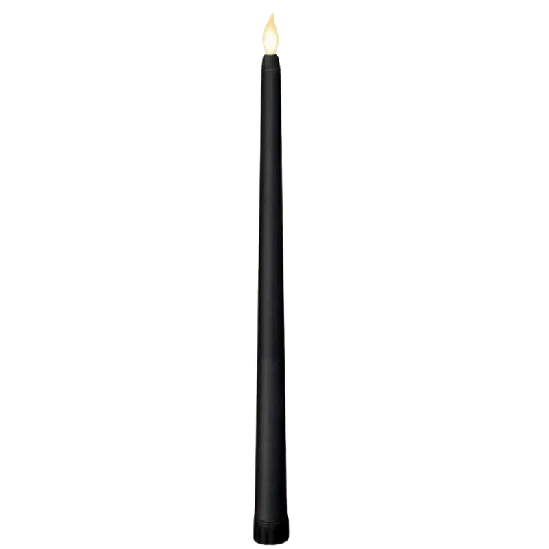 Led küünal must H27.5cm
