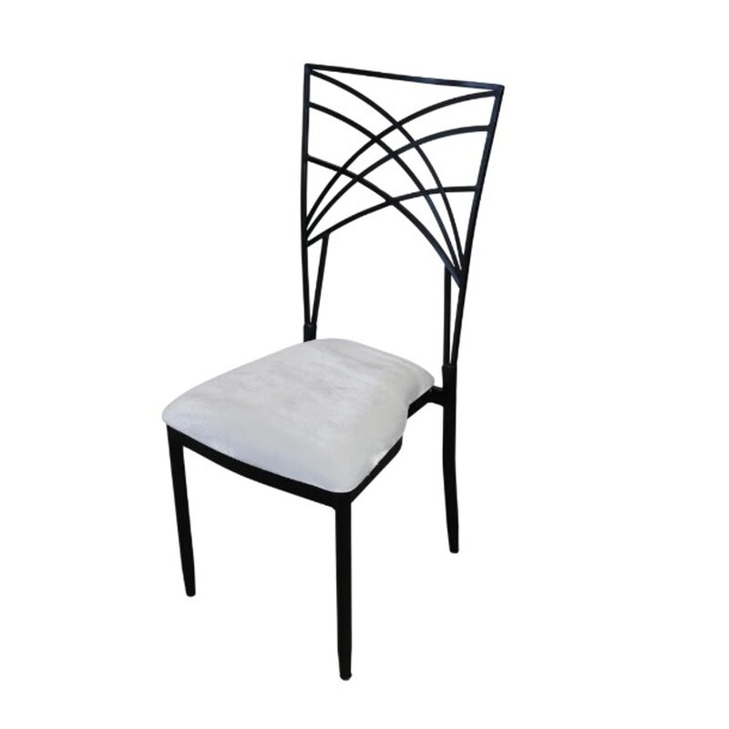 Tool Chiavari / Catsby Deluxe must valge toolipadi