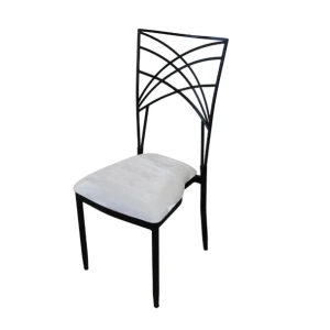 Tool Chiavari / Catsby Deluxe must valge toolipadi rent