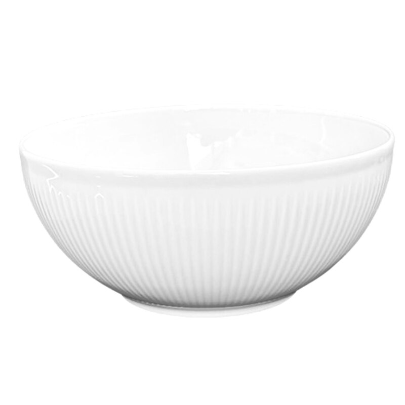 Kauss portselan triibuline äär Ø25cm 2.5L