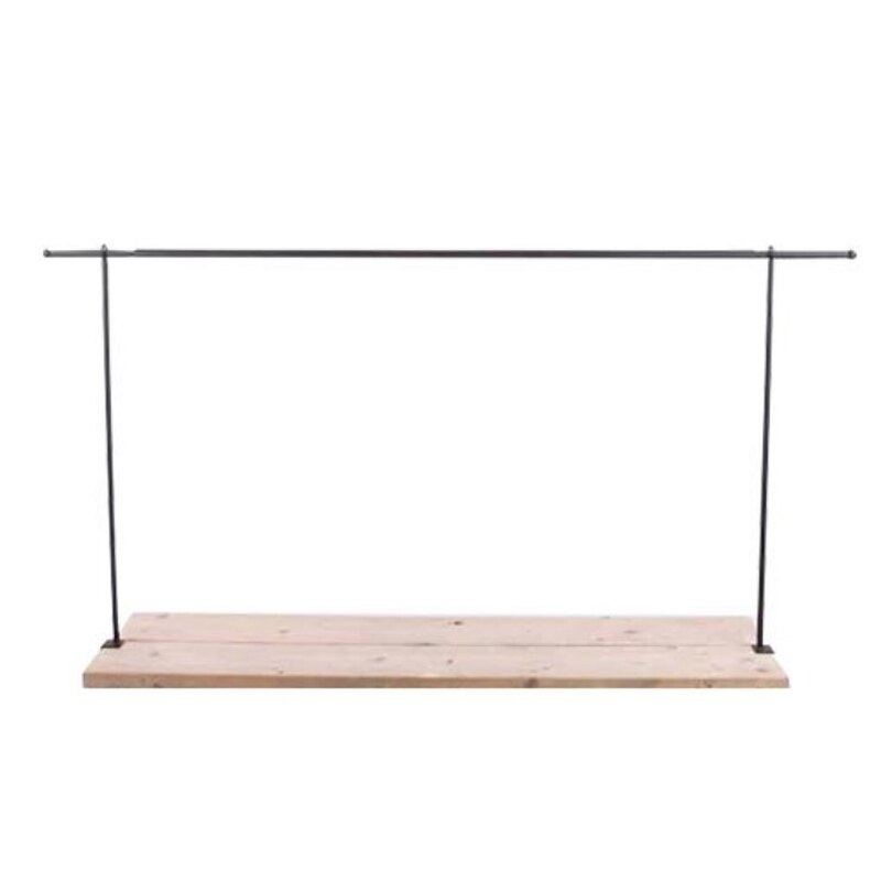 Must laua statiiv reguleeritav pikkus 140-250cm H90cm