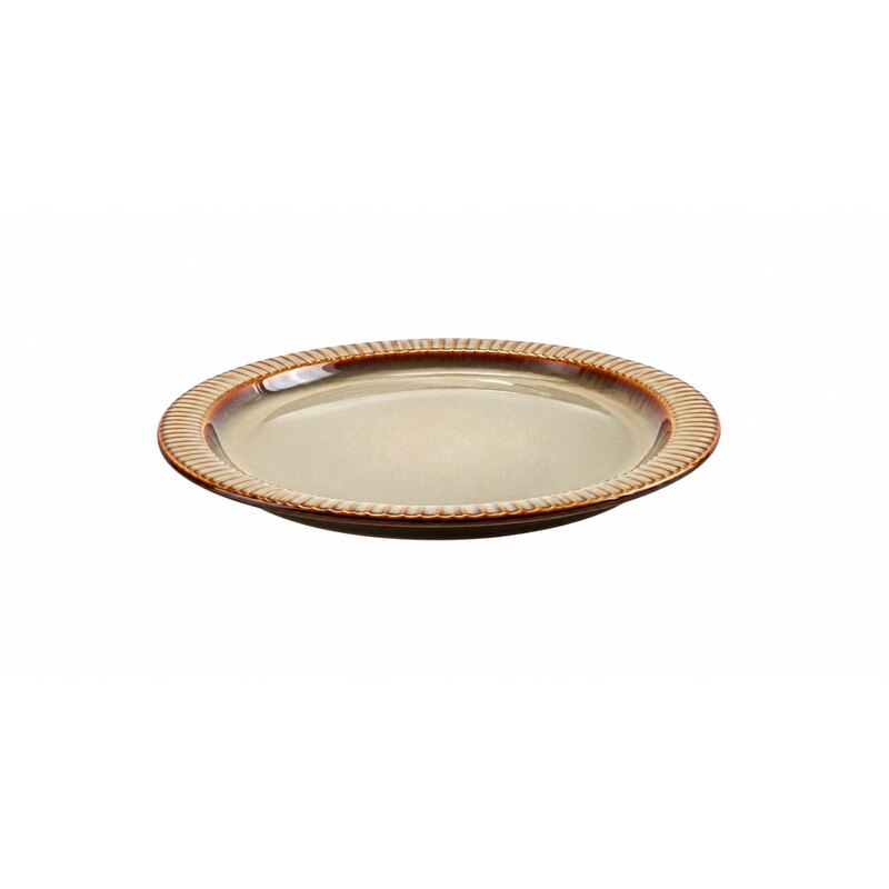 Taldrik Bolivia Stripes Green Sand 16cm