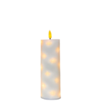 Led stars küünal valge Ø5.5cm H10cm