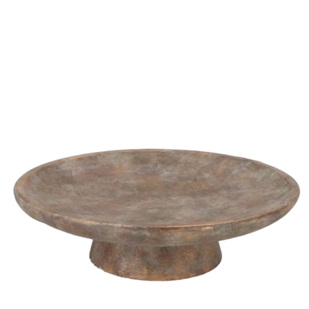 Concrete antiikkuld vaagen jalal Ø30cm H9cm