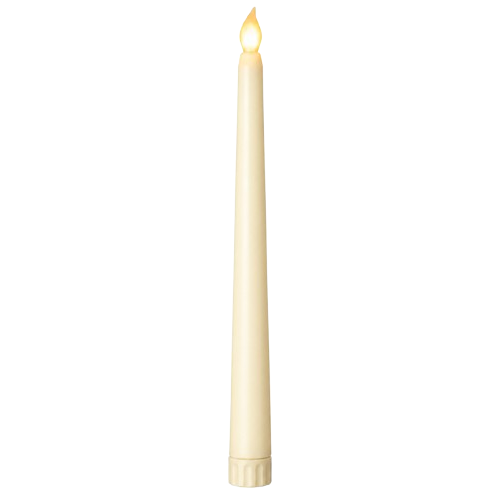 Led küünal natuur valge H27.5cm
